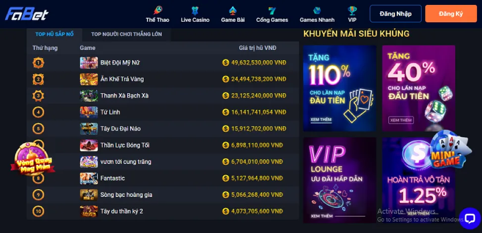 Khuyến mãi chào mừng fun88 code